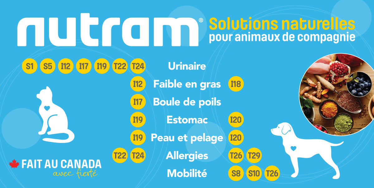 Nourriture Pour Chiens Adultes à L'agneau - Nutram Sound S9