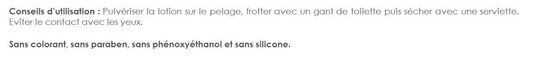 Lotion Purifiante Et Désodorisante Pour Furets - Biogance