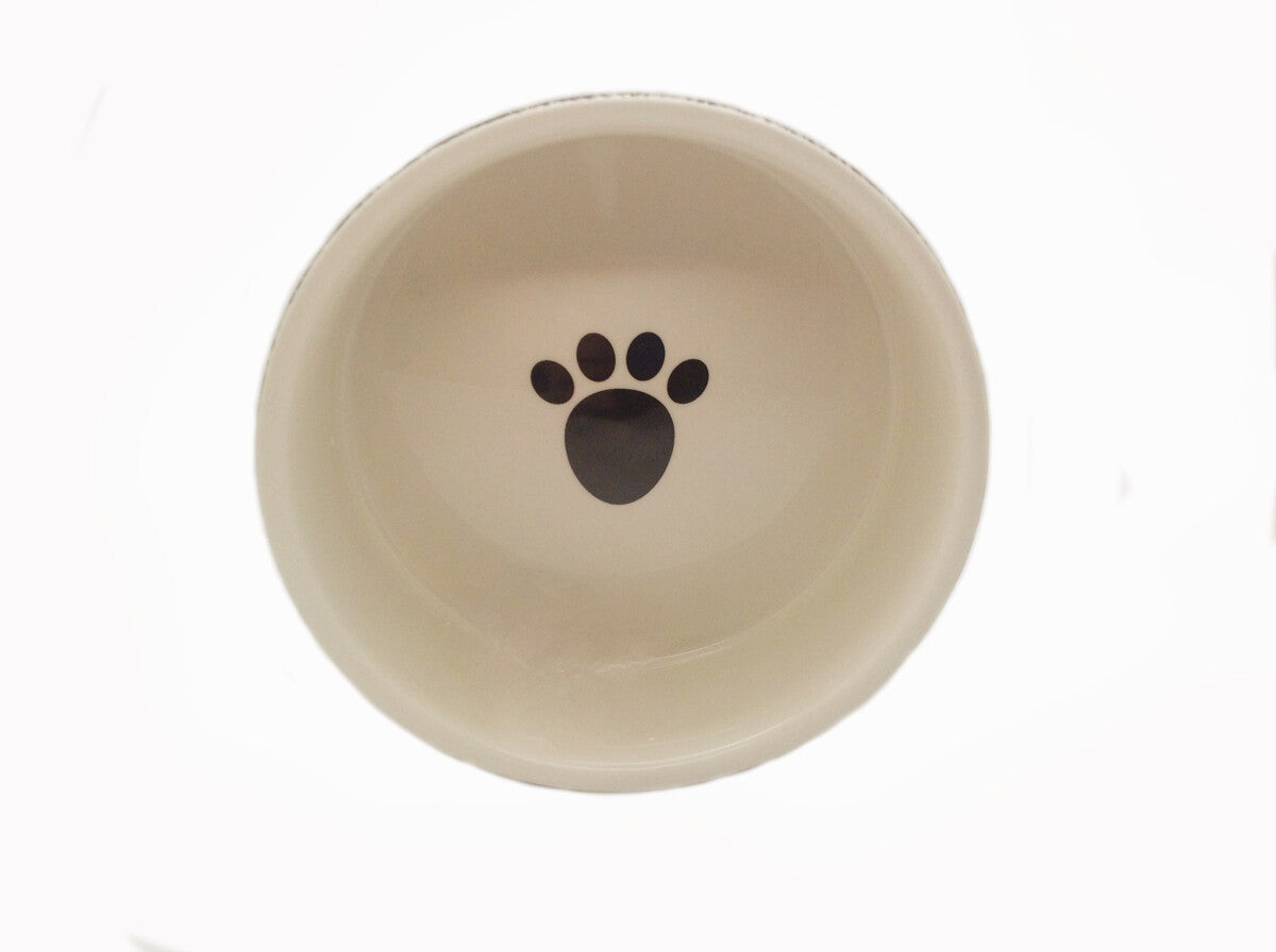 Bol à Nourriture En Céramique De Style Vintage 2 Tasses Pour Chien - Petrageous