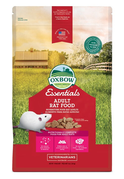Nourriture Pour Rats Adultes 3lbs - Oxbow Essential