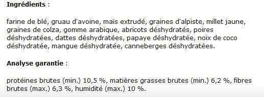 Bâtonnets à Becqueter Au Fruit Pour Perruche 60gr - Living World