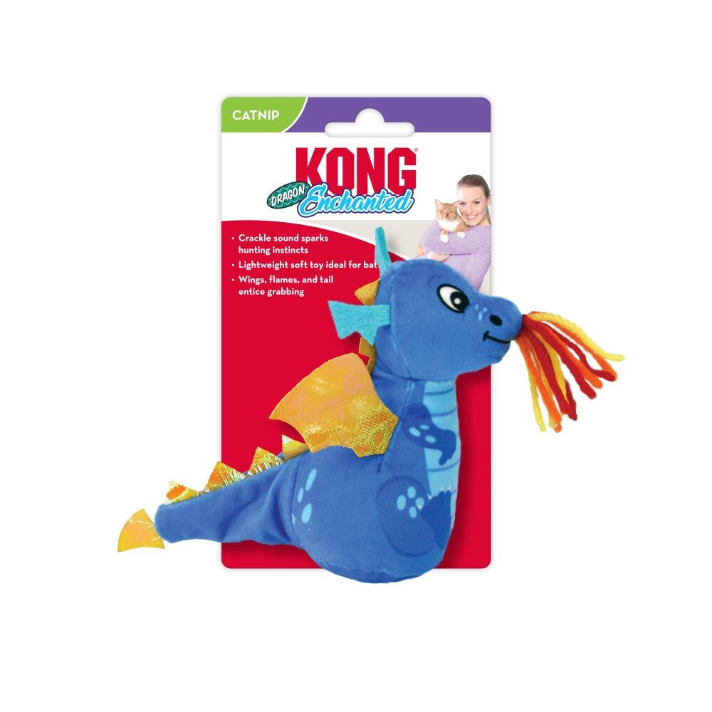 Peluche Pour Chats Dragon Enchantée - Kong