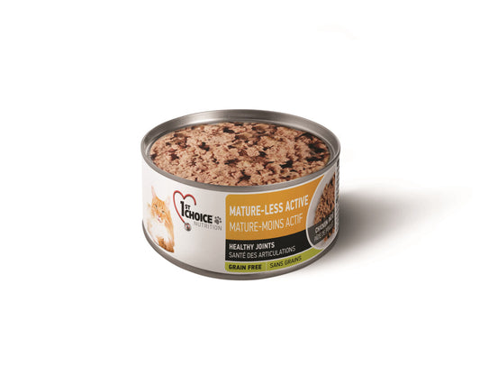 Conserve Sans Grains Pour Chats Âgés Au Poulet - 1st Choice