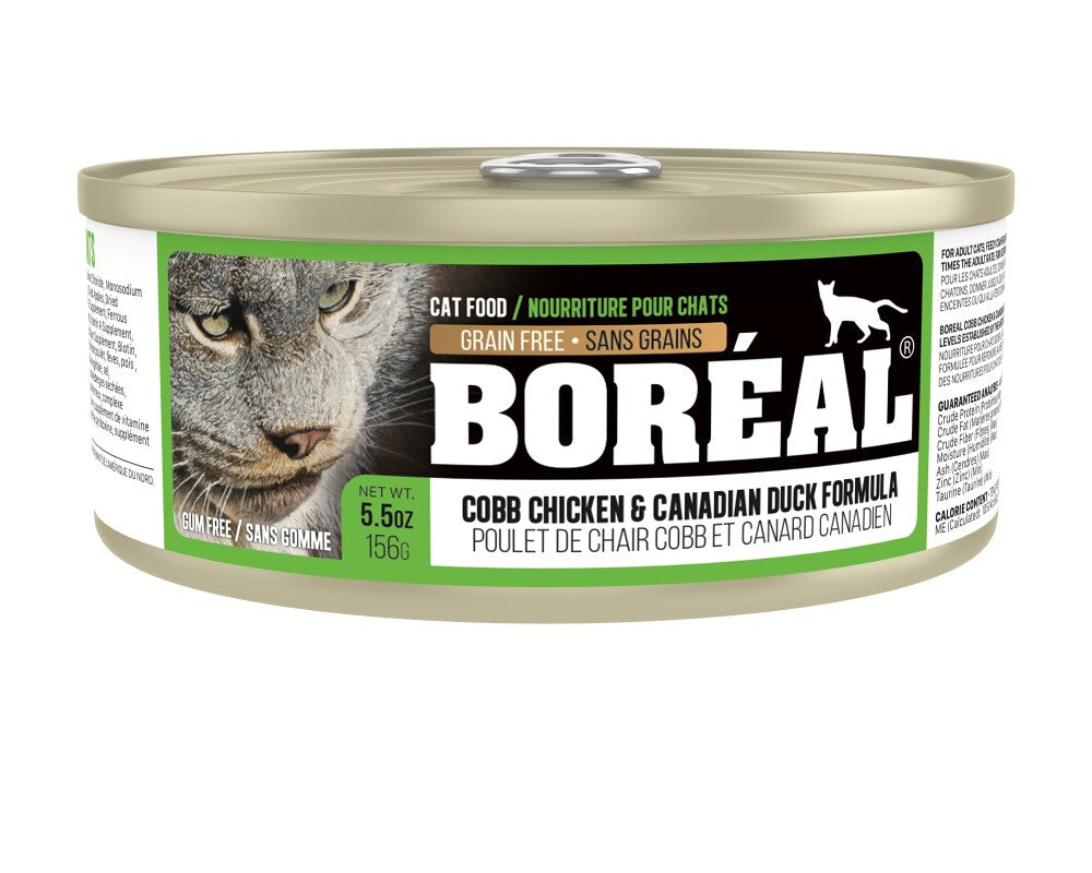  Nourriture En Boîte Recette Au Poulet Et Au Canard Pour Chats - Boréal