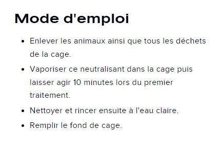  Neutralisant D'Odeurs Pour Cage De Petits Animaux - Purodora Lab