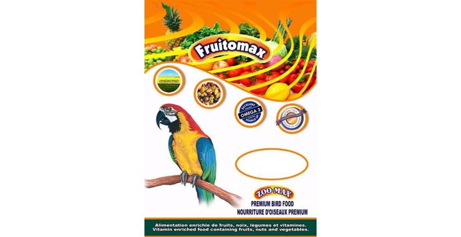  Nourriture Pour Perroquets FRUITOMAX - Zoomax