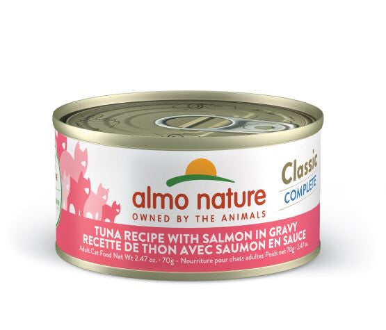  Conserve Pour Chats Classic Complete Au Thon Et Saumon En Sauce - Almo Nature