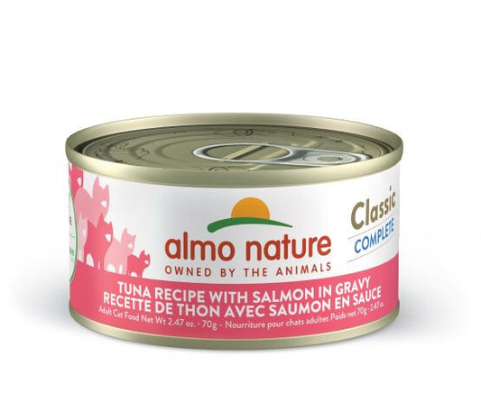  Conserve Pour Chats Classic Complete Au Thon Et Saumon En Sauce - Almo Nature