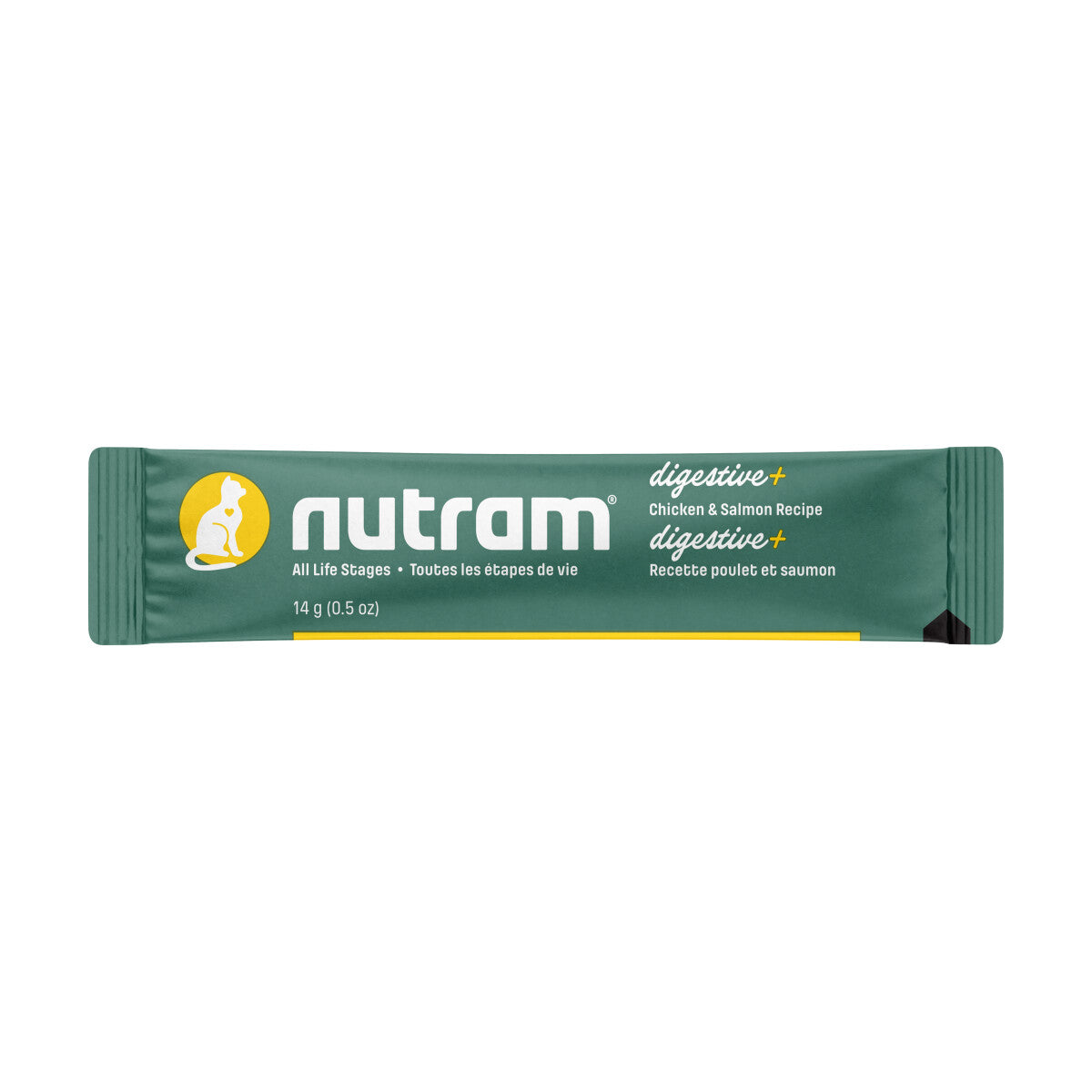  Friandise Crémeuse Pour Chats Au Poulet Et Au Saumon - Nutram Digestive +