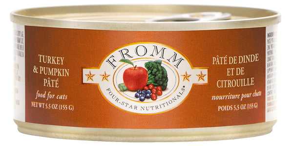  Nourriture En Boîte Pour Chats Dinde Et Citrouille - Fromm Four-Star