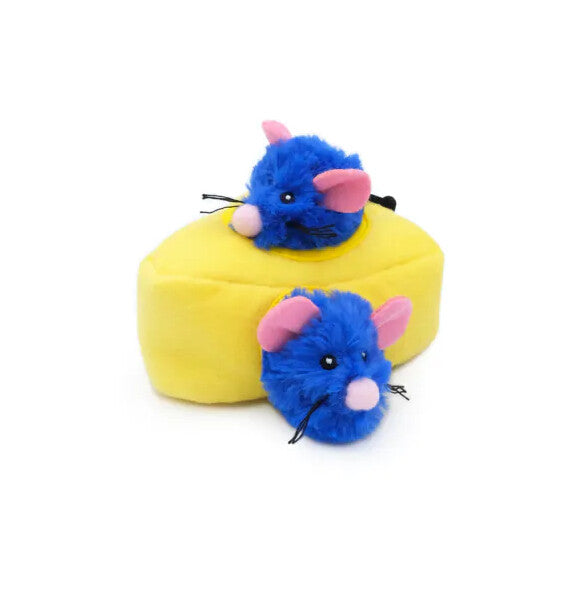  Peluche Interactive En Forme De Fromage Pour Chat - ZippyClaws