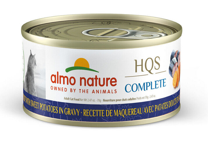  Conserve Pour Chats Complete Au Maquereau Et Patate Douce - Almo Nature