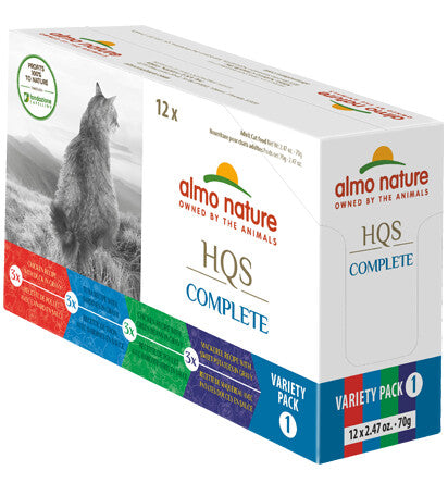  Ensemble De Conserves Pour Chats Complete Assorties Rotational Pack 1 - Almo Nature