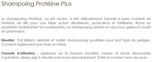  Shampoing Protéine + Pour Chiens Et Chats - Biogance