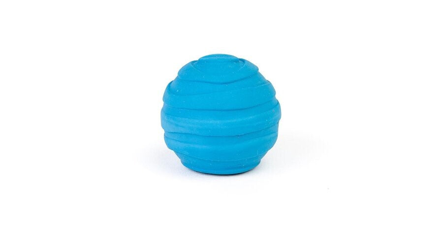  Mini Balle Bleue En Latex Pour Chiens - Büd'z