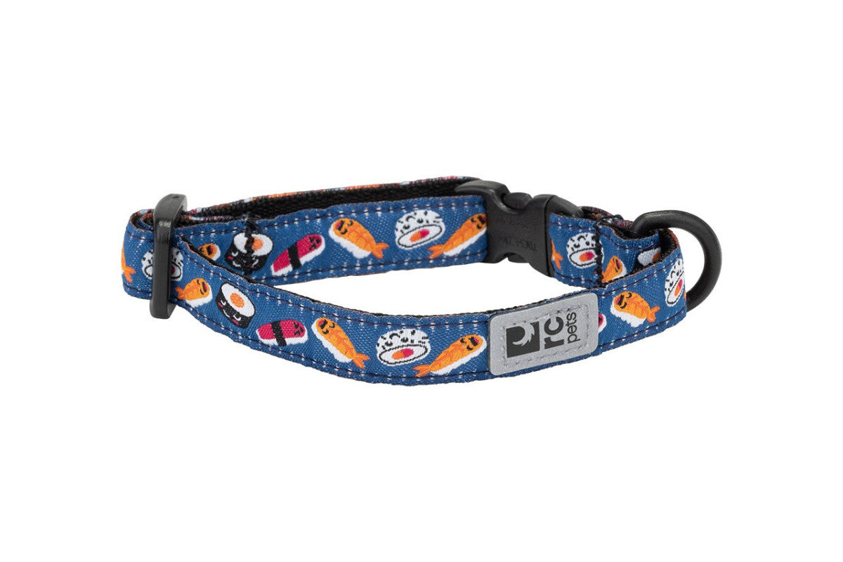  Collier En Nylon Ajustable Pour Chat Avec Motifs Sushi - Rc Pets