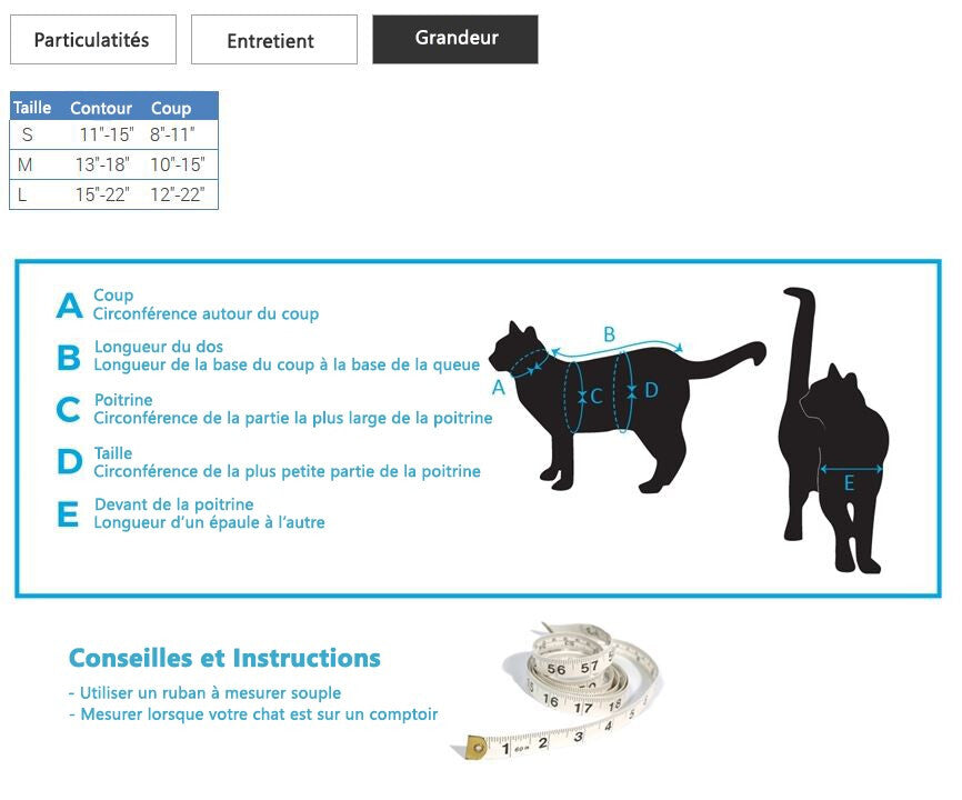  Ensemble Harnais Et Laisse Noir Pour Chats - Rc Pets