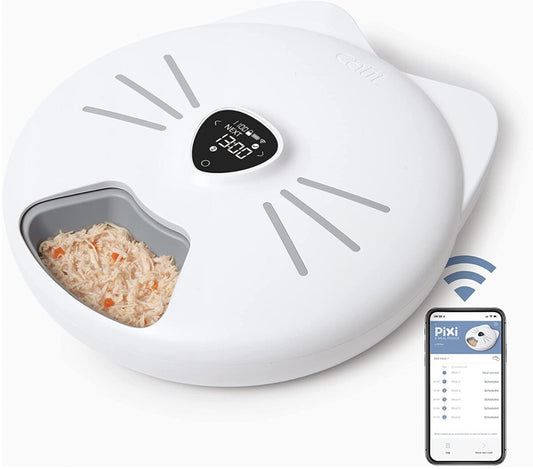  Distributeur Intelligent PIXI 6 Repas Pour Chats Et Petits Chiens - Catit