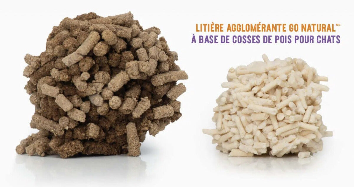  Litière à Bases De Cosses De Pois Go Natural Pour Chats - Catit