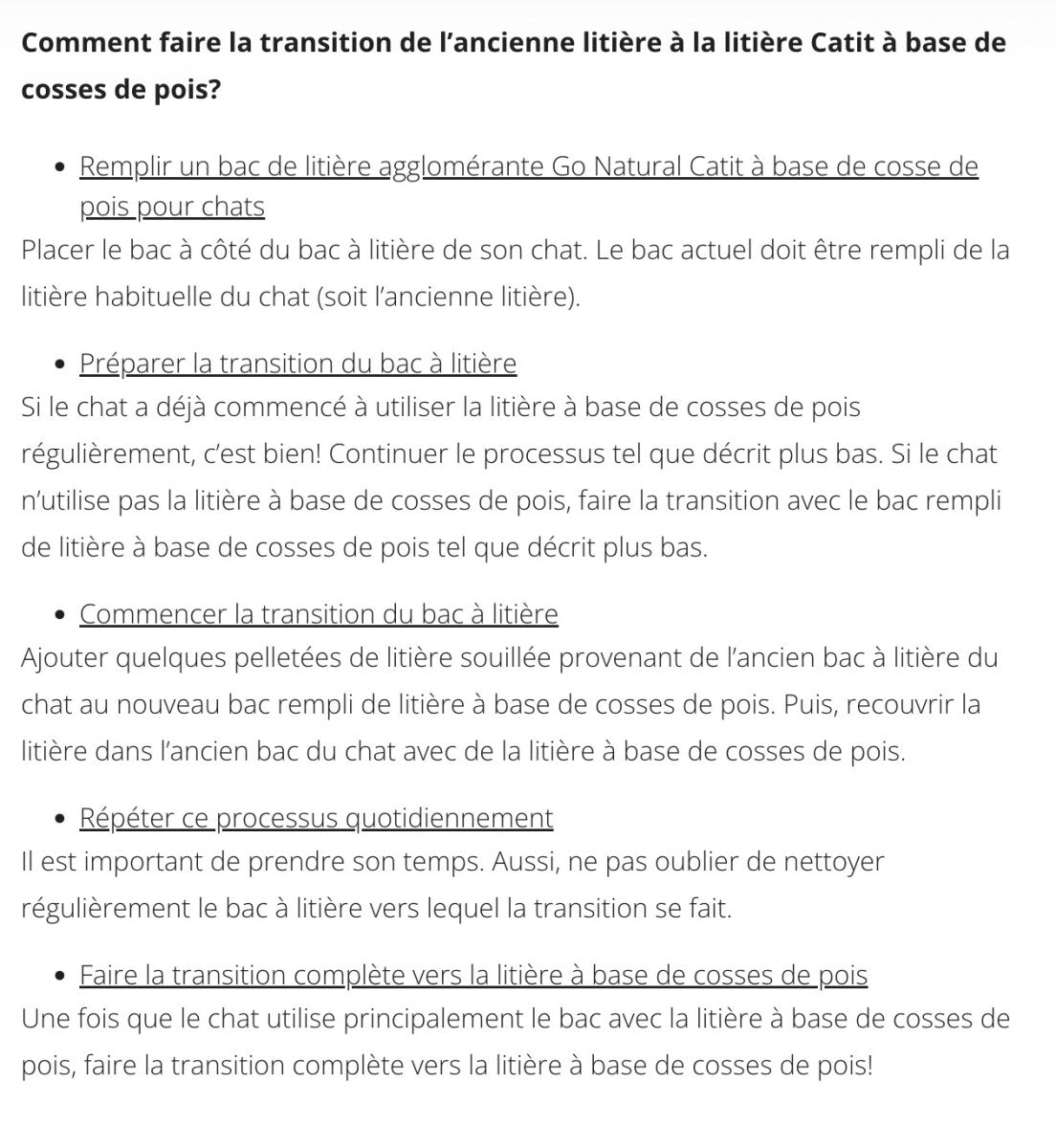  Litière à Bases De Cosses De Pois Go Natural Pour Chats - Catit