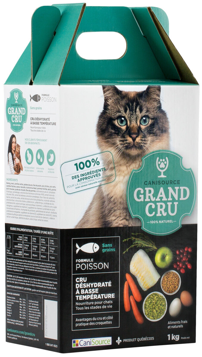  Nourriture Déshydratée Formule Poisson Pour Chats - Grand Cru