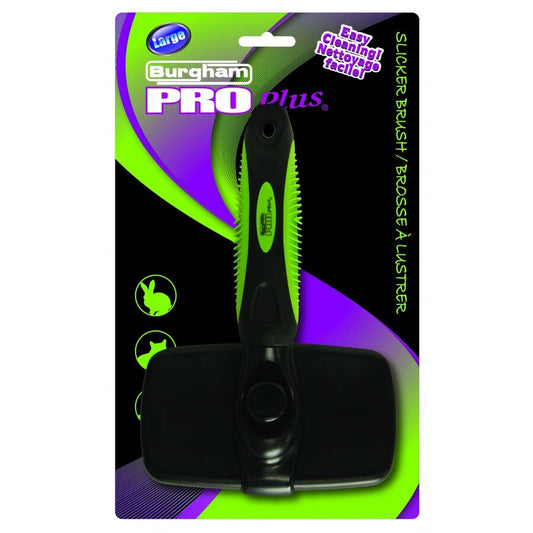  Brosse Étrille Pour Animaux Avec Repoussoir Pratique- Pro Plus
