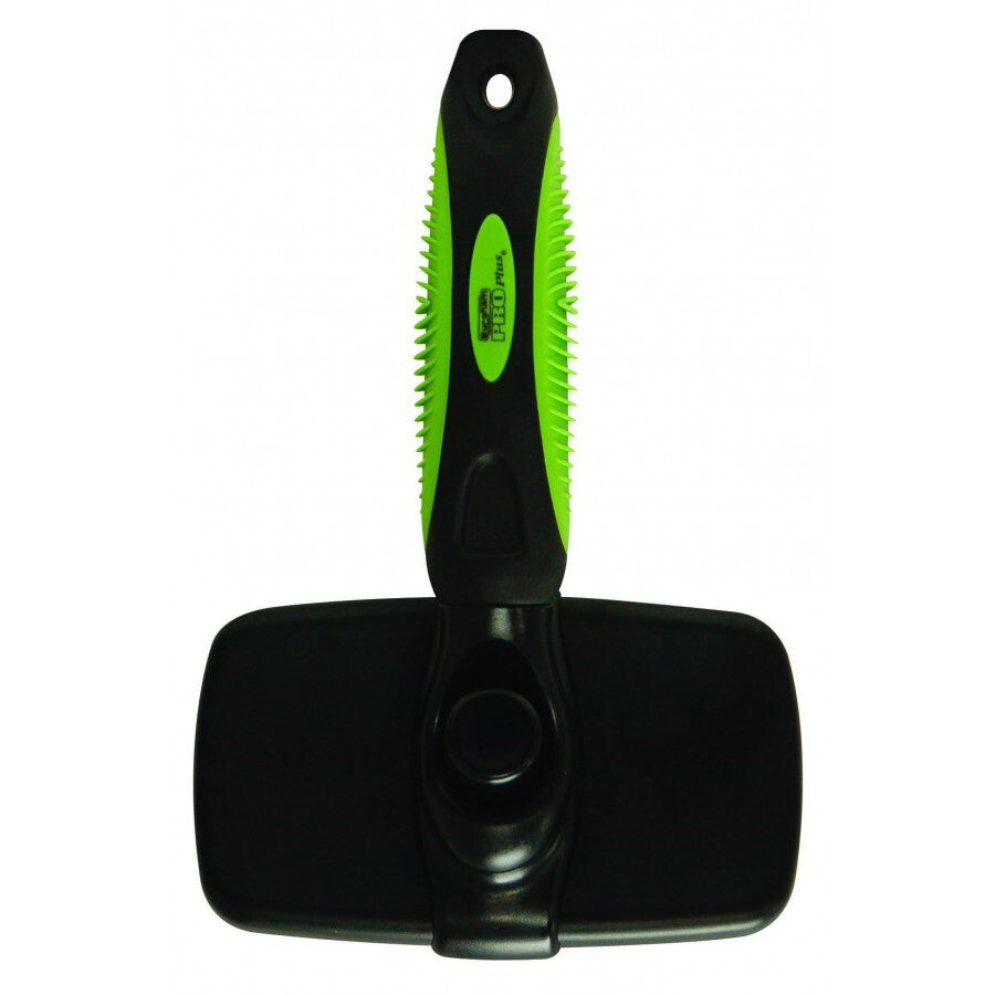  Brosse Étrille Pour Animaux Avec Repoussoir Pratique- Pro Plus