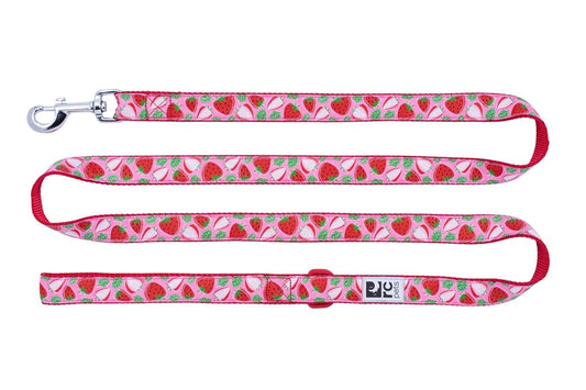  Laisse De Nylon Avec Motifs De Fraises Pour Animaux - Rc Pets