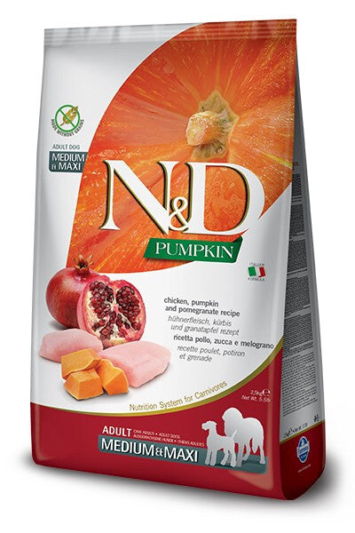  Nourriture Au Poulet Pour Chiens Medium Et Maxi - Farmina Potiron