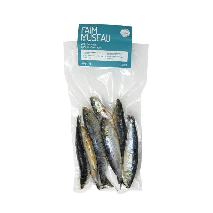  Sardines Crues Pour Animaux - Faim Museau