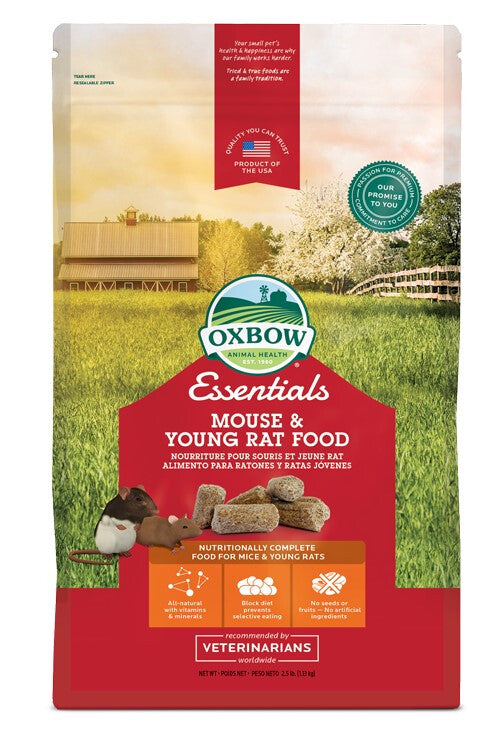  Nourriture Pour Jeunes Rats & Souris - Oxbow Essentials