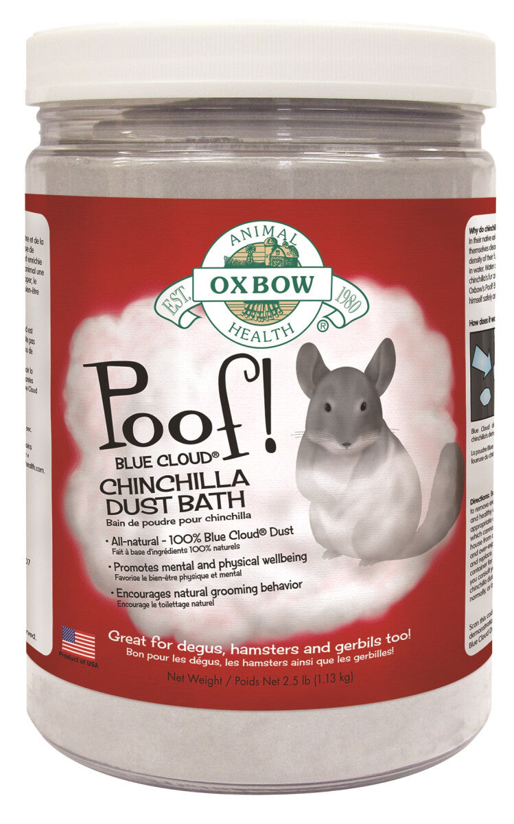  Poussière Volcanique Pour Chinchillas 2.5lbs - Oxbow