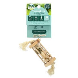  Tonneau Avec Bâtons De Bois à Mâcher Et Rouler Pour Petits Animaux - Oxbow