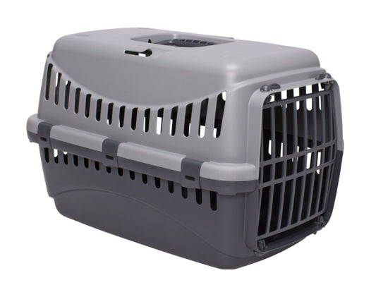  Cage Économique Grise Avec Porte De Plastique - Bergamo