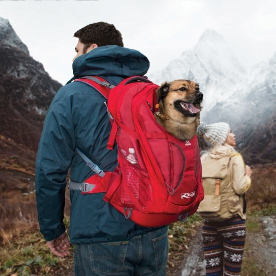  Sac Randonnée Rouge G-Train K9 Pour Chien Jusqu'à 25 Lbs - Kurgo
