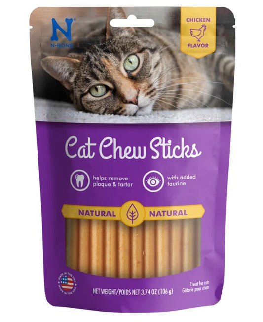  Bâtonnets à Gruger Au Poulet Pour Chats - N-Bone