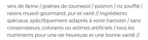  Nourriture Enrichie En Yucca Pour Hamsters - Puur