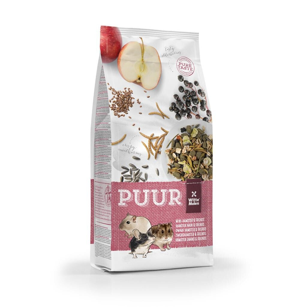  Nourriture Enrichie En Yucca Pour Hamsters Nains, Gerbilles Et Souris - Puur