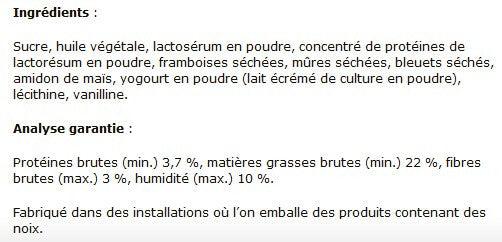  Gâteries Aux Baies Sauvage Pour Hamster 75gr- Living World