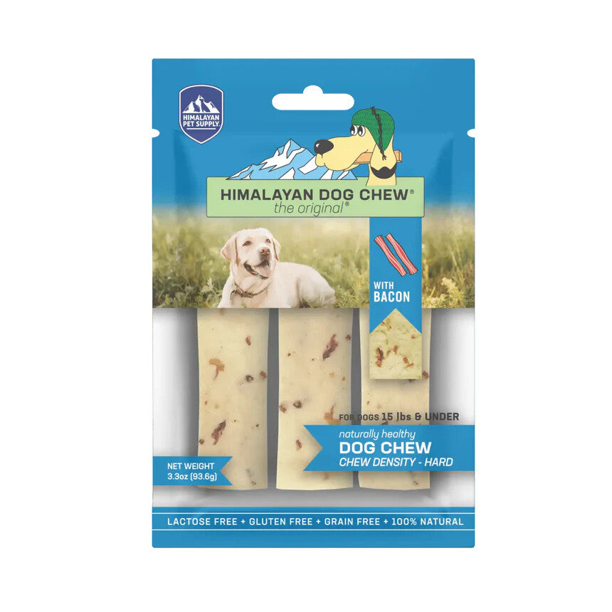  Barres De Fromage De Yack Aromatisé Au Bacon - Himalayan Dog Chew
