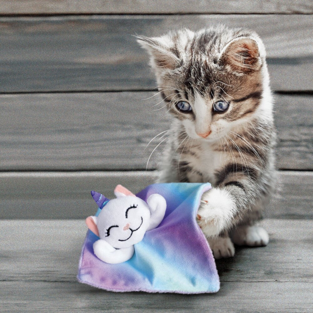  Peluche En Forme De Licorne Avec Herbe A Chat - Kong