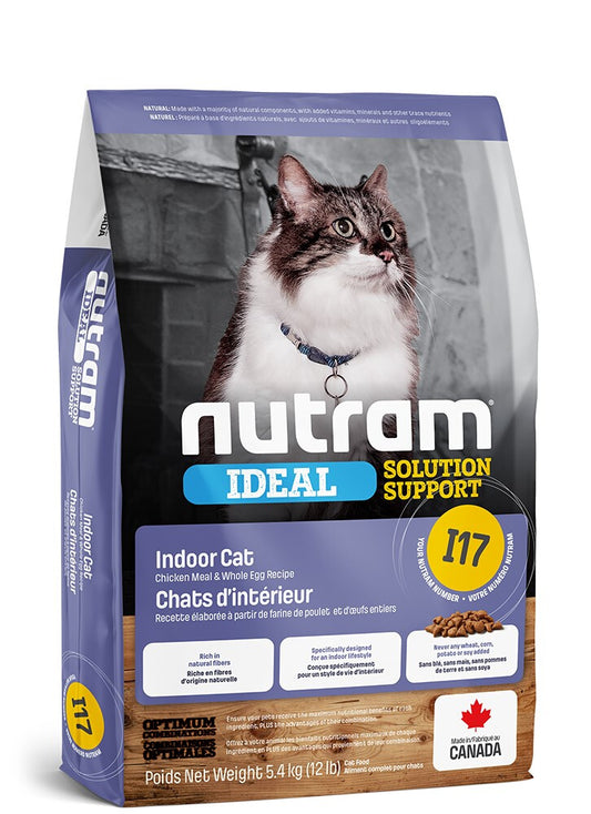  Nourriture Pour Chats D'intérieur Au Poulet - Nutram Ideal I17