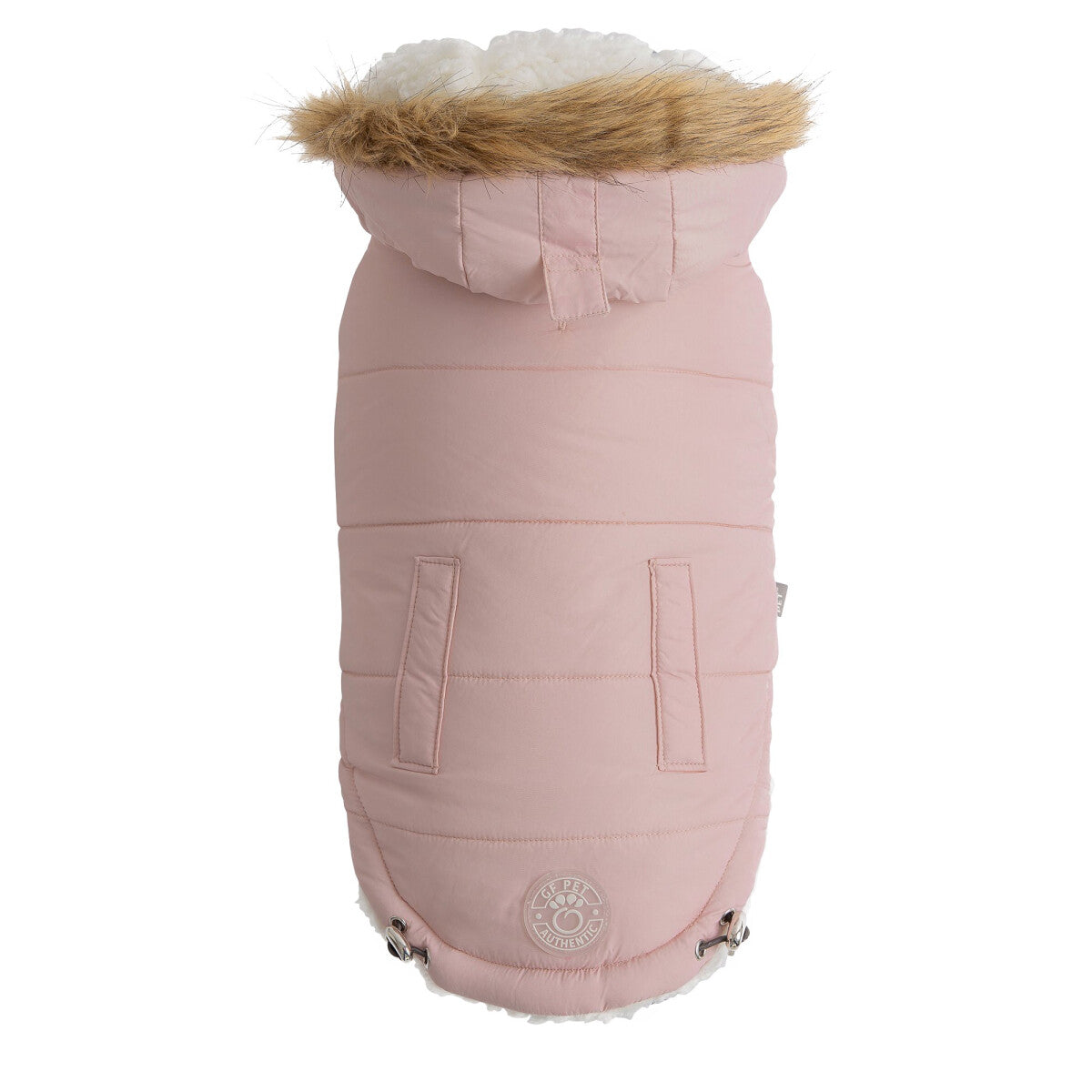  Manteau Parka Urbain Rose Pour Chien - Go Fresh Pet