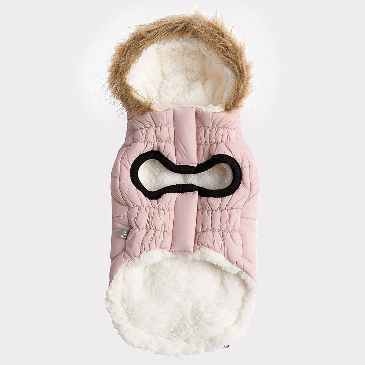  Manteau Parka Urbain Rose Pour Chien - Go Fresh Pet