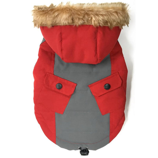  Manteau Mountain Jacket Rouge - Doggie-Q
