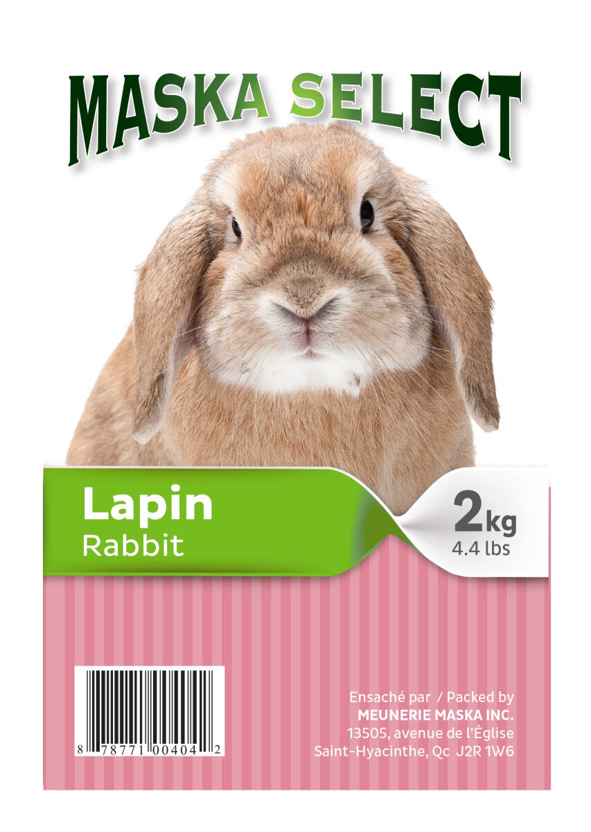 Nourriture De Base Pour Lapin 2 Kg - Maska
