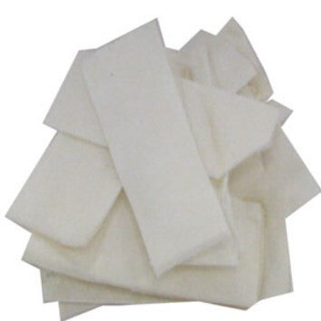  Languette De Cuir Blanc Pour Chien - 300gr