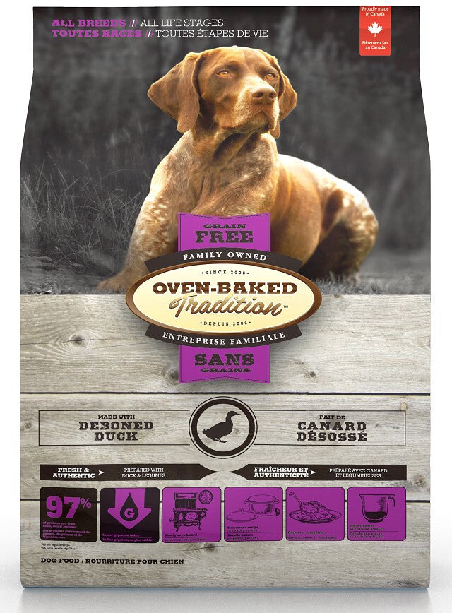  Nourriture Pour Chiens Sans Grains Au Canard - Oven-Baked Tradition