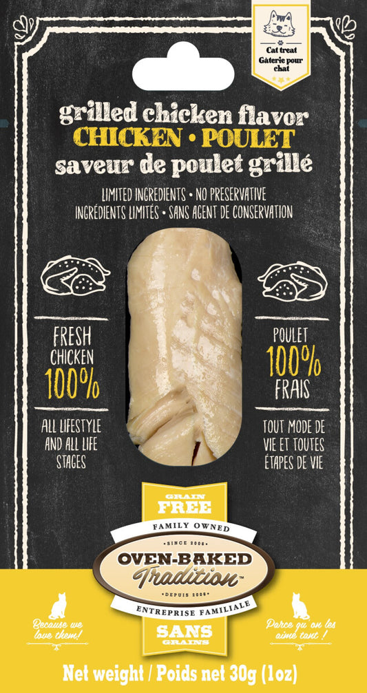  Gâterie Pour Chats Filet De Poulet à Saveur De Poulet Grillée - Oven-Baked Tradition