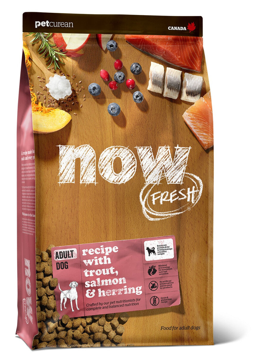  Nourriture Pour Chiens Adultes Au Poisson Sans Grains - Now Fresh